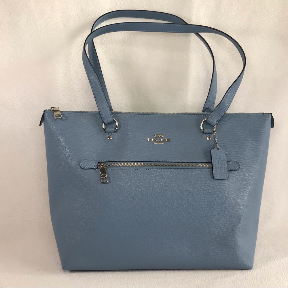 Coach Gallery Tote in Slate Blue